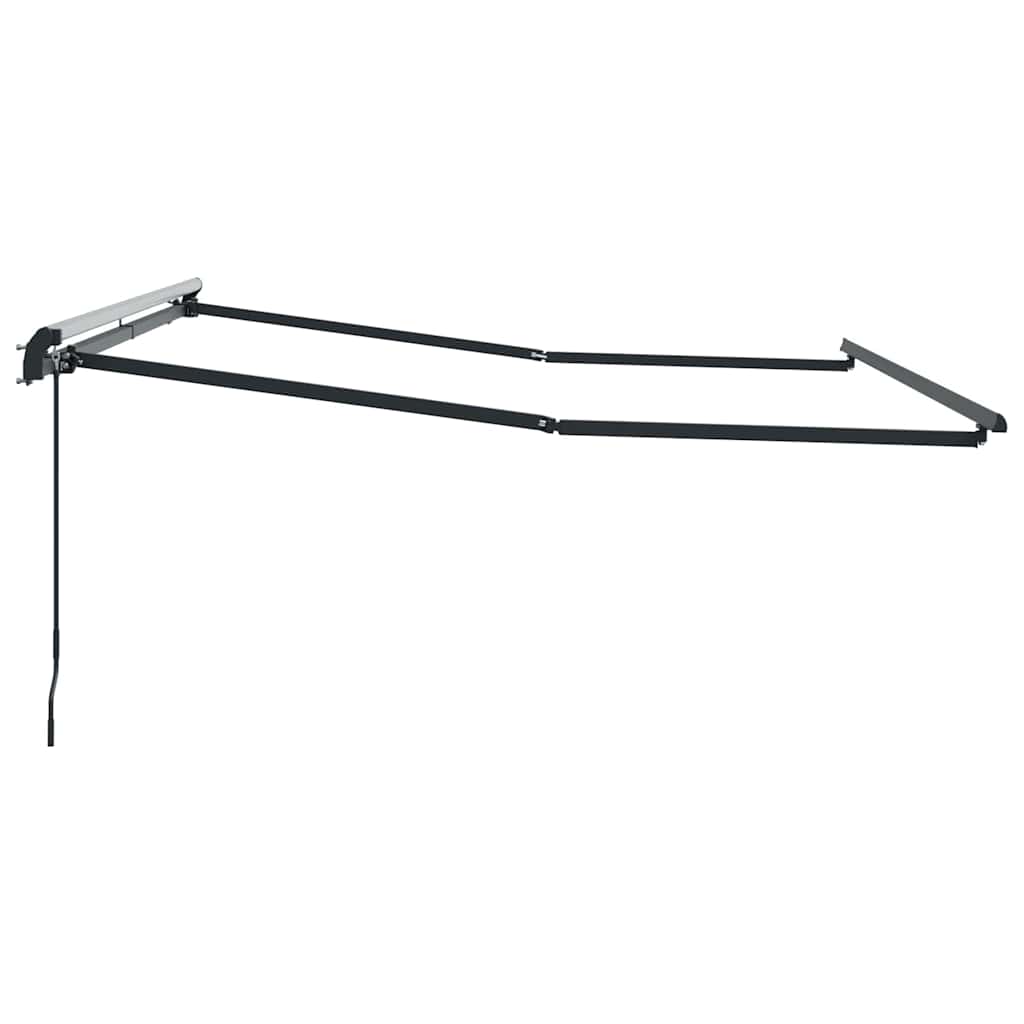 Markisenrahmen Anthrazit 3,5 x 2,5 m Aluminium
