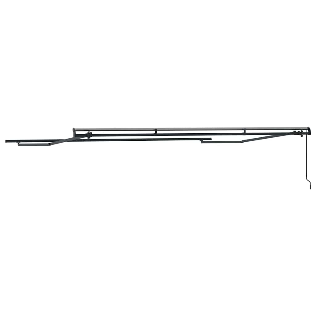 Markisenrahmen Anthrazit 4,5 x 2,5 m Aluminium