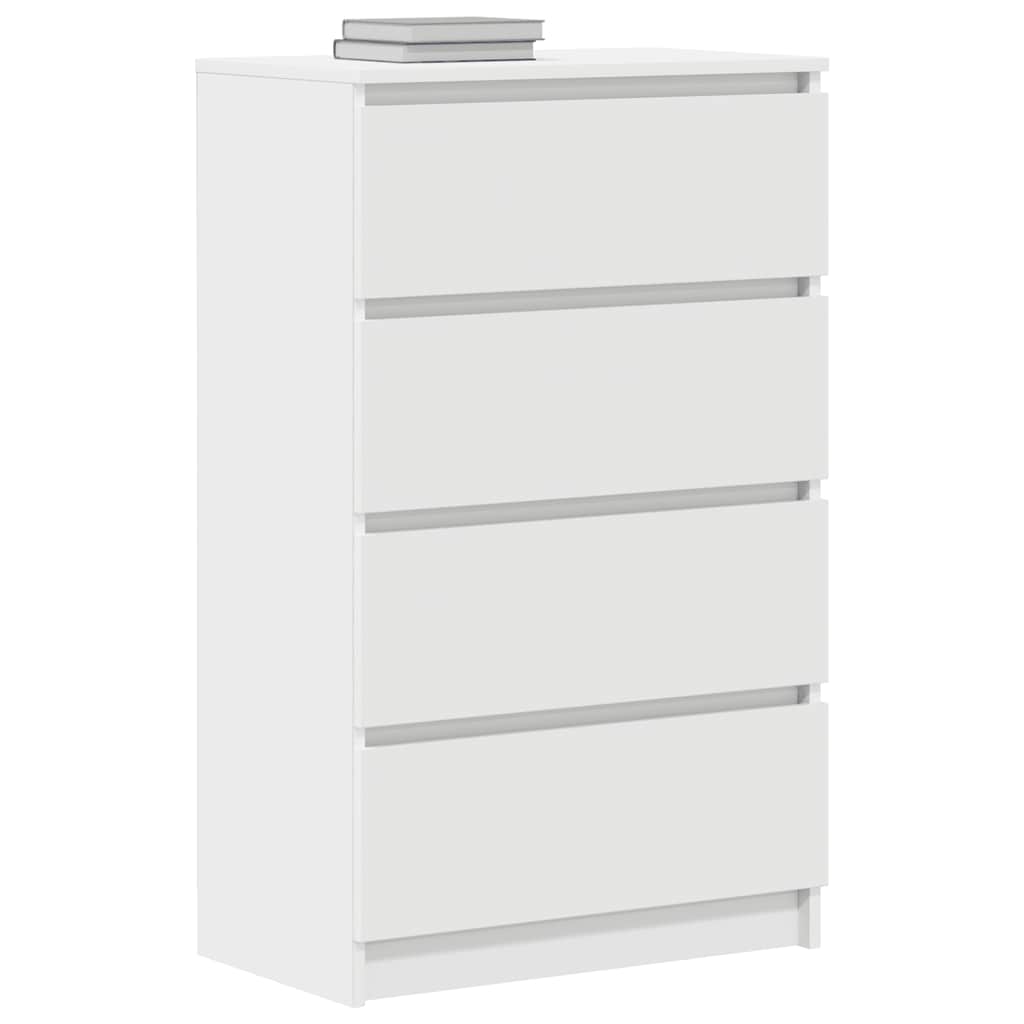 Sideboard Weiß 60x35x98,5 cm Holzwerkstoff