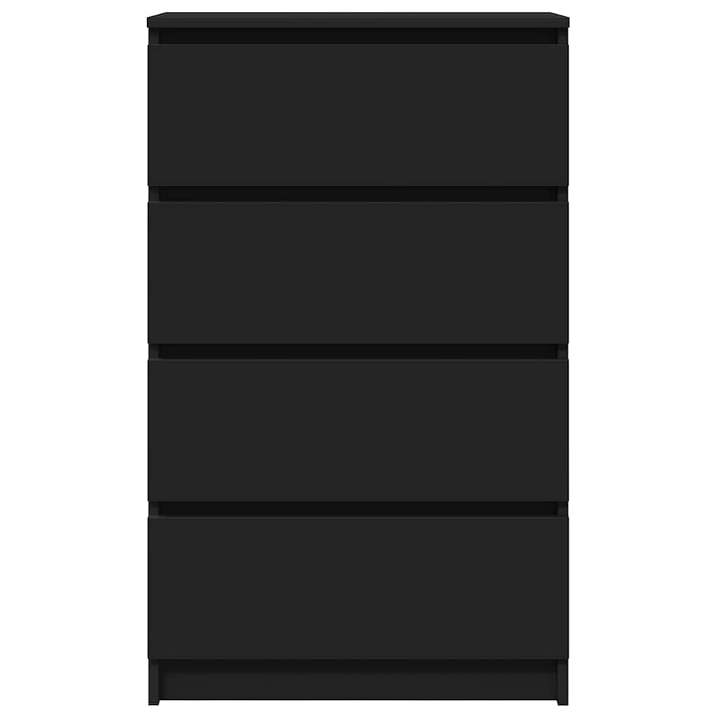 Sideboard Schwarz 60x35x98,5 cm Holzwerkstoff