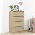 Sideboard Sonoma-Eiche 60x35x98,5 cm Holzwerkstoff