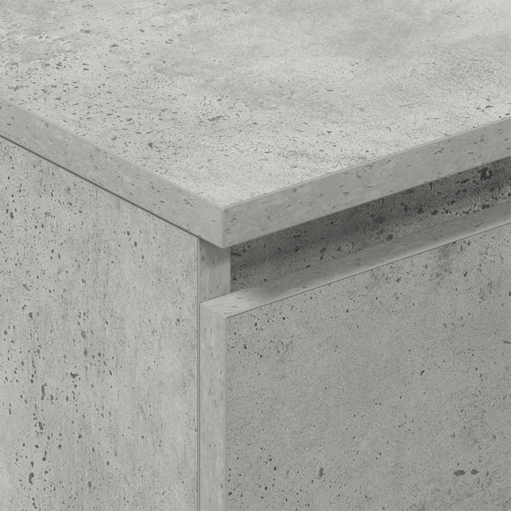 Sideboard Betongrau 60x35x98,5 cm Holzwerkstoff