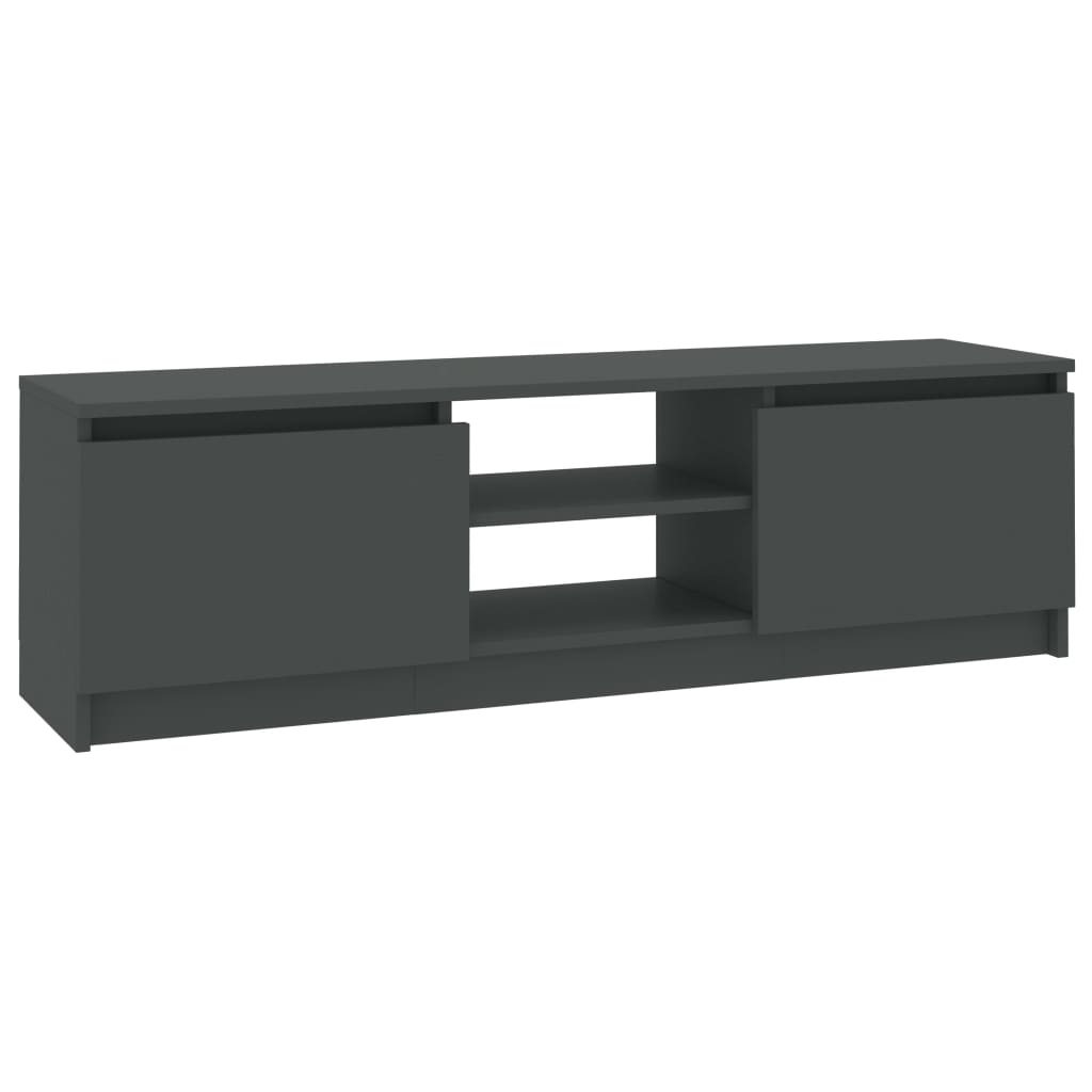 TV-Schrank Grau 120×30×35,5 cm Holzwerkstoff