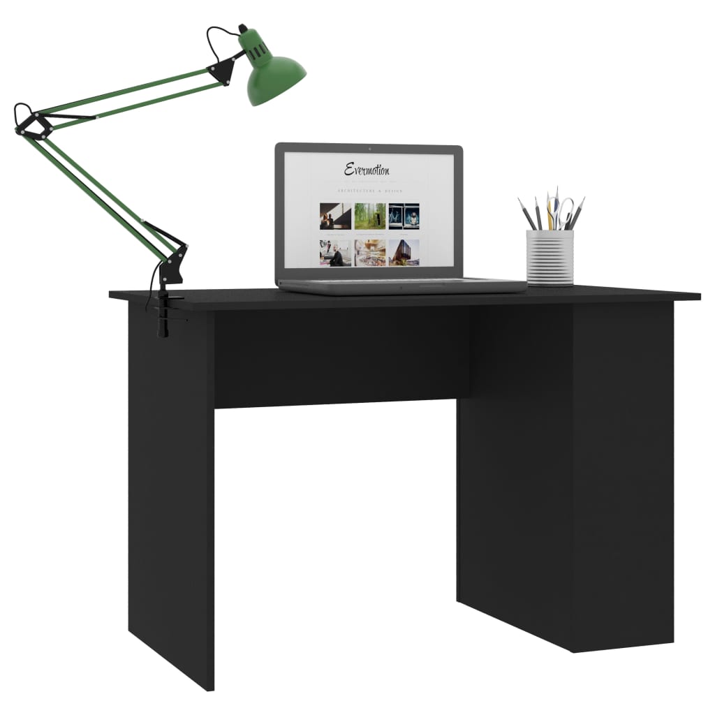 Schreibtisch Schwarz 110x60x73 cm Holzwerkstoff