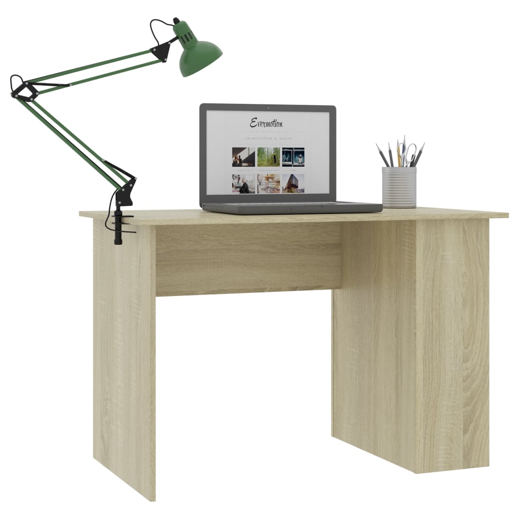 Schreibtisch Sonoma-Eiche 110x60x73 cm Holzwerkstoff