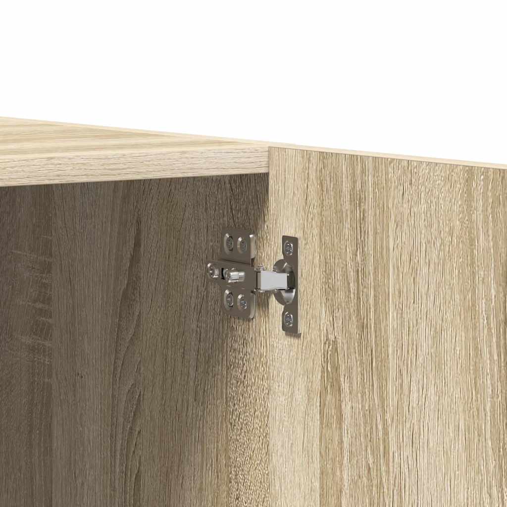 Kleiderschrank Sonoma-Eiche 80x52x180 cm Holzwerkstoff