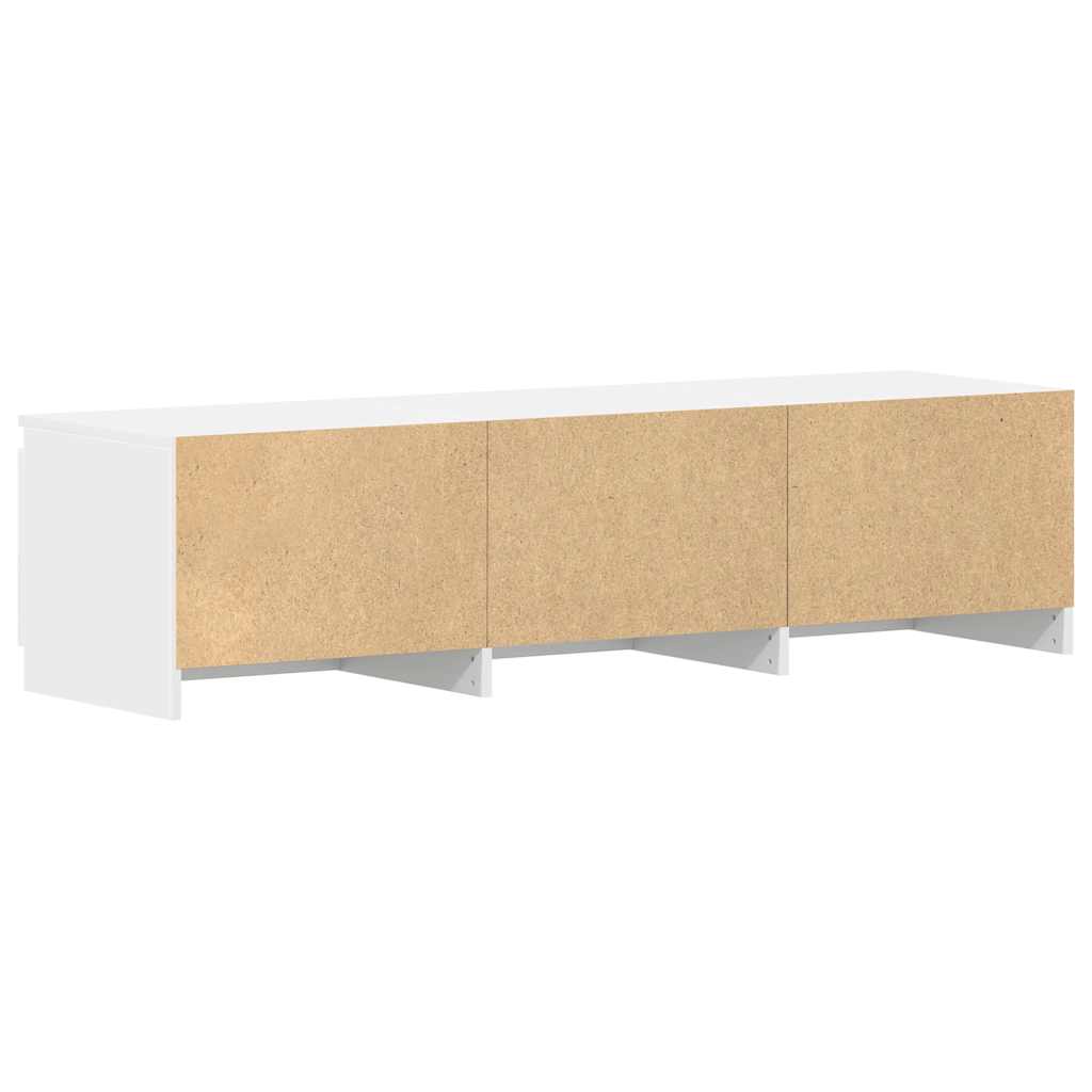 TV-Schrank Weiß 140×40×35,5 cm Holzwerkstoff