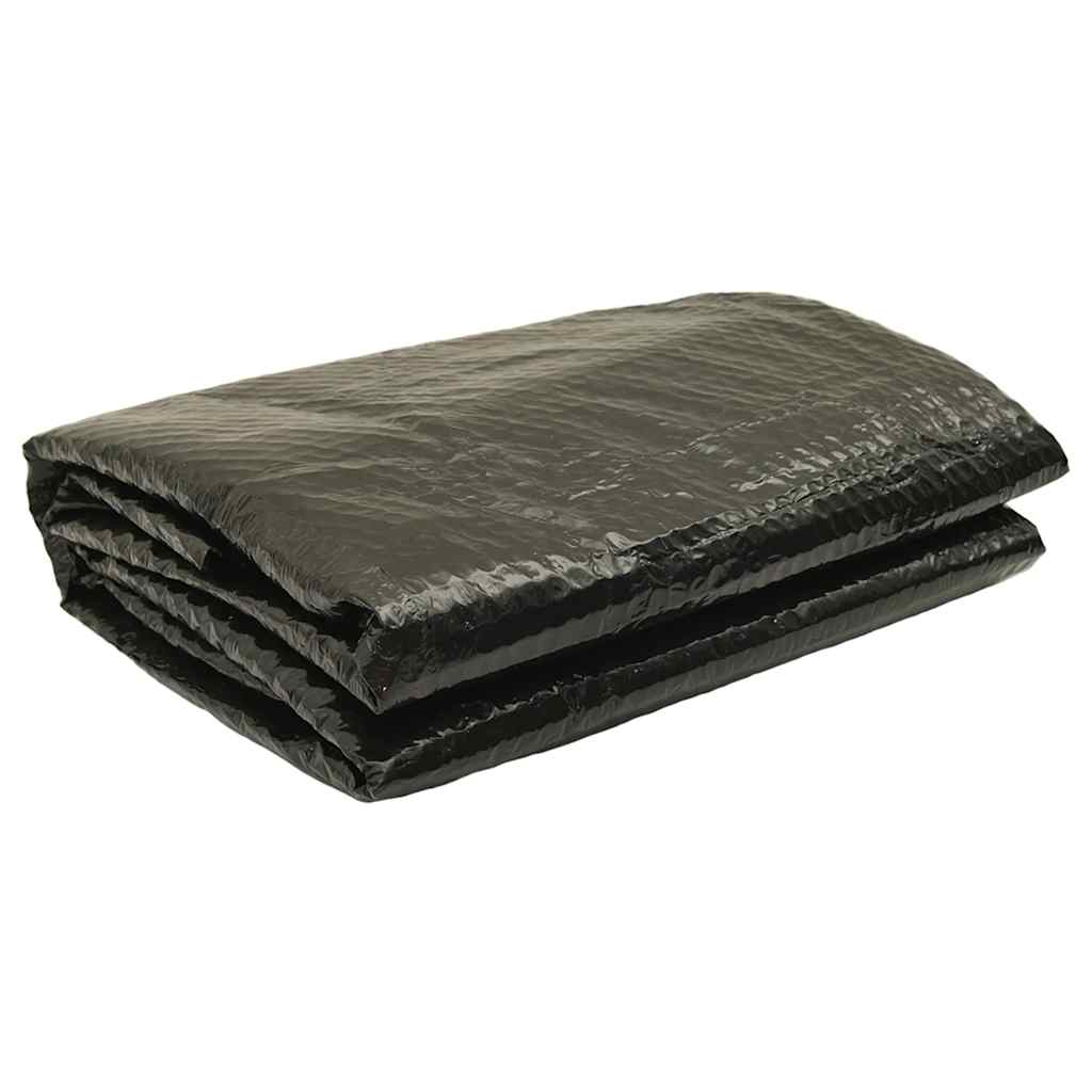Poolabdeckung Schwarz 455 cm PE
