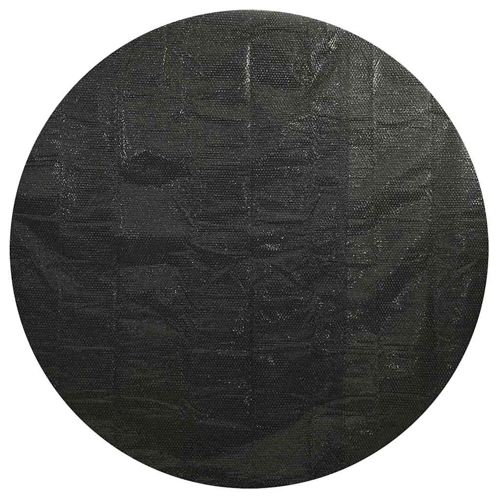 Poolabdeckung Schwarz 488 cm PE