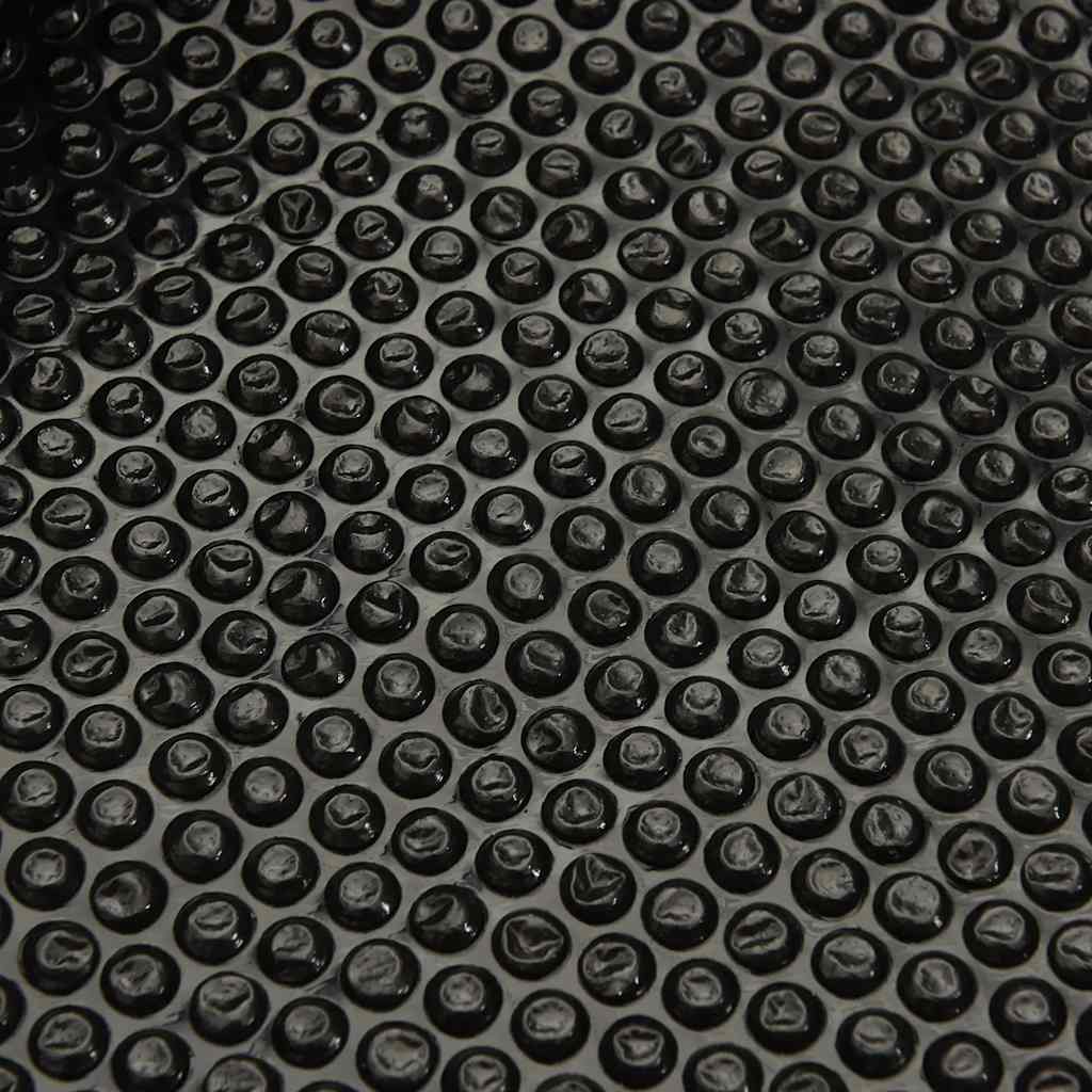 Poolabdeckung Schwarz 488×244 cm PE