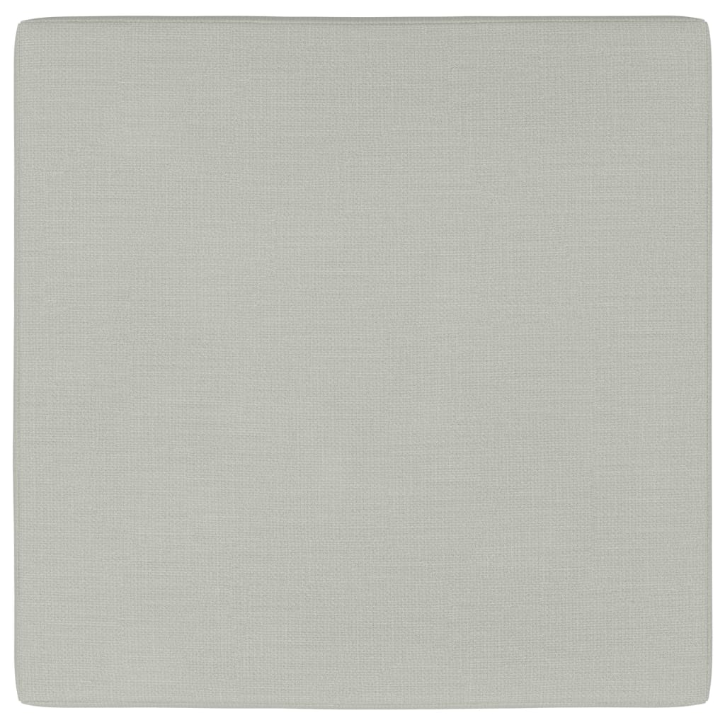 Palettenkissen 60x61,5x6 cm Beige Stoff