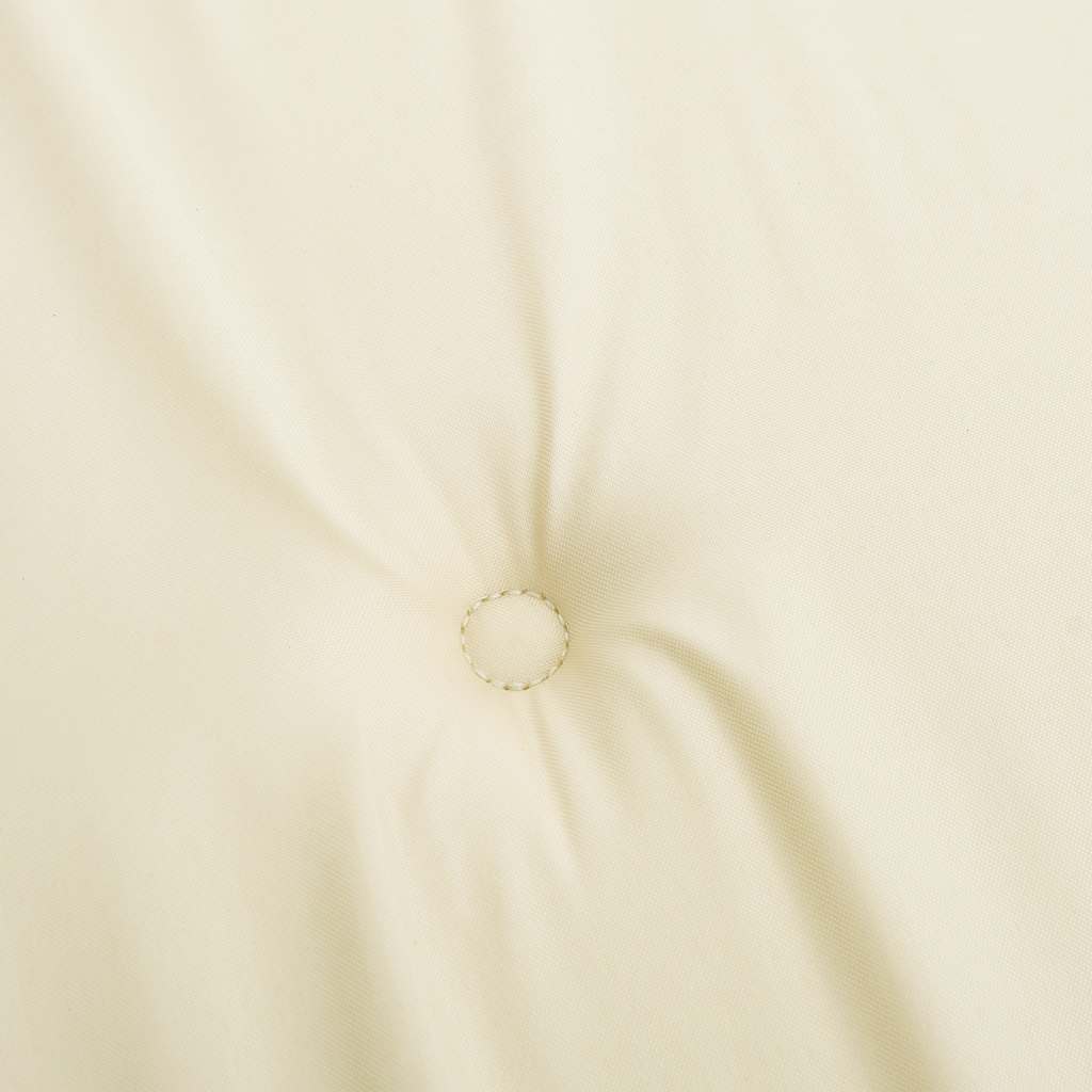 Gartenstuhl-Kissen 4 Stk. Creme 40x40x4 cm Oxford-Gewebe