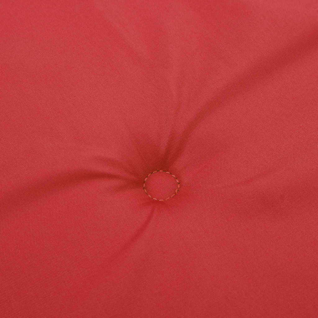 Gartenstuhl-Kissen 4 Stk. Rot 40x40x4 cm Oxford-Gewebe