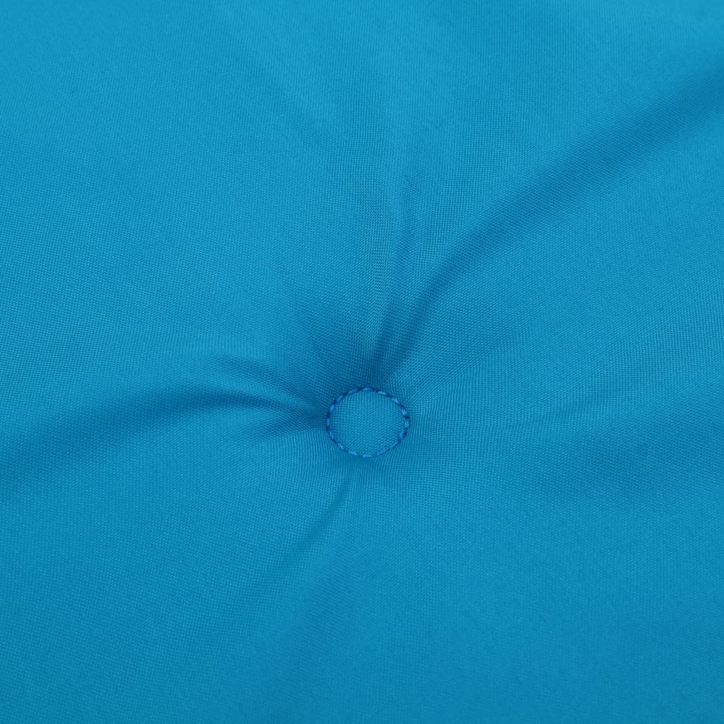 Gartenstuhl-Kissen 2 Stk. Blau 50x50x4 cm Oxford-Gewebe