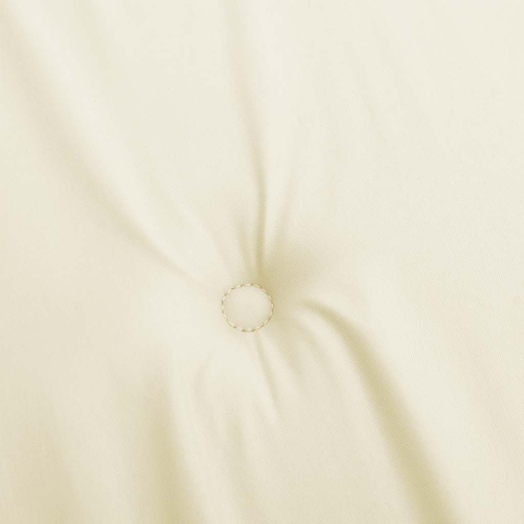 Gartenbank-Auflage Creme 200x50x4 cm Oxford-Gewebe