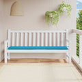 Gartenbank-Auflage Blau 200x50x3 cm Oxford-Gewebe