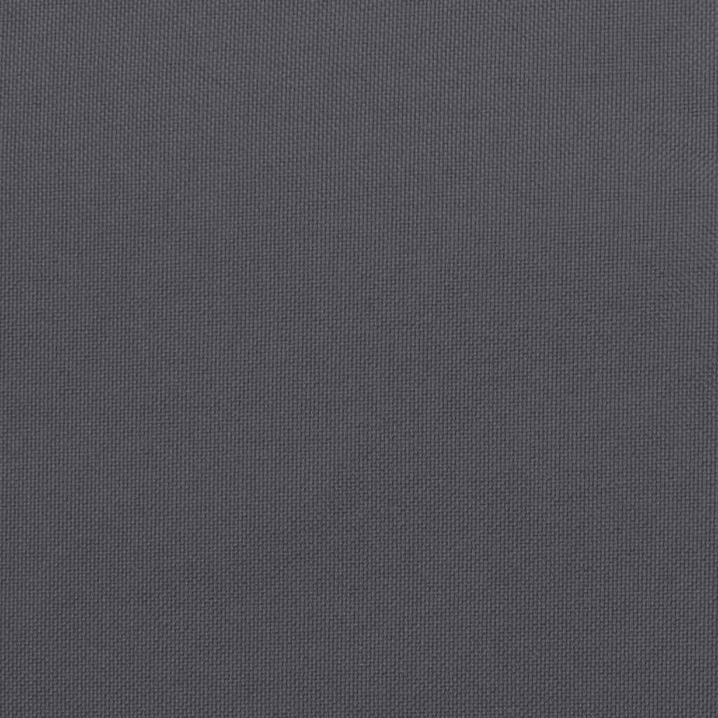 Gartenbank-Auflage Anthrazit 200x50x4 cm Oxford-Gewebe