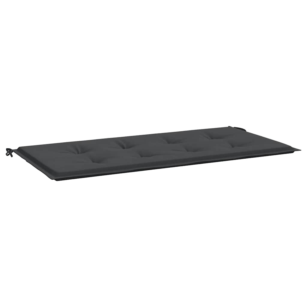 Gartenbank-Auflage Schwarz 100x50x4 cm Oxford-Gewebe