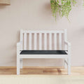 Gartenbank-Auflage Schwarz 120x50x4 cm Oxford-Gewebe