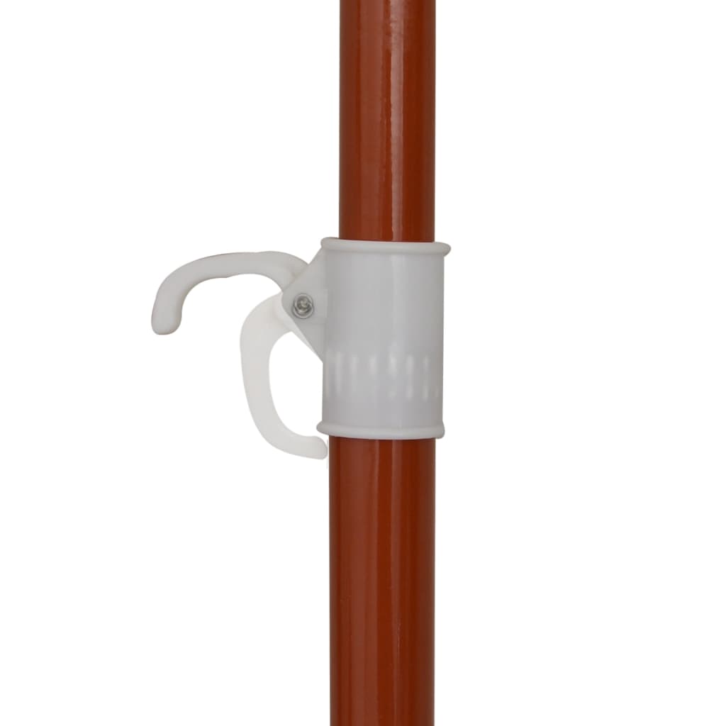 Sonnenschirm mit Stahl-Mast 300 cm Anthrazit