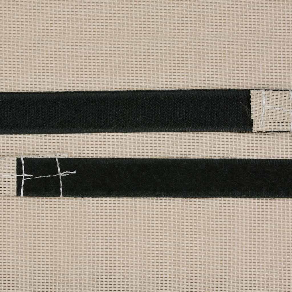 Kopfstütze für Liegestuhl Cremeweiß 40 x 7,5 x 15 cm Textilene