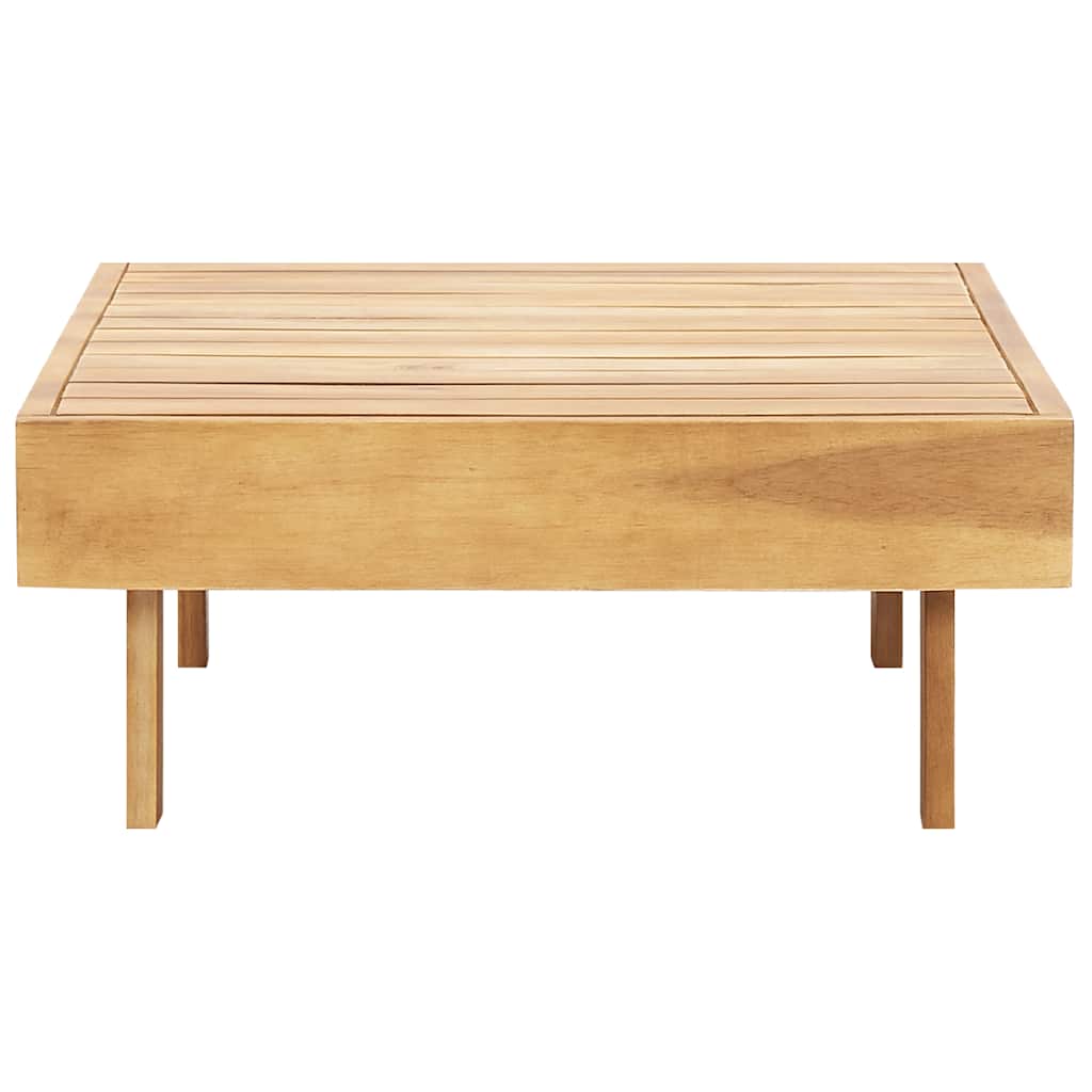Couchtisch 100x60x25 cm Massivholz Akazie