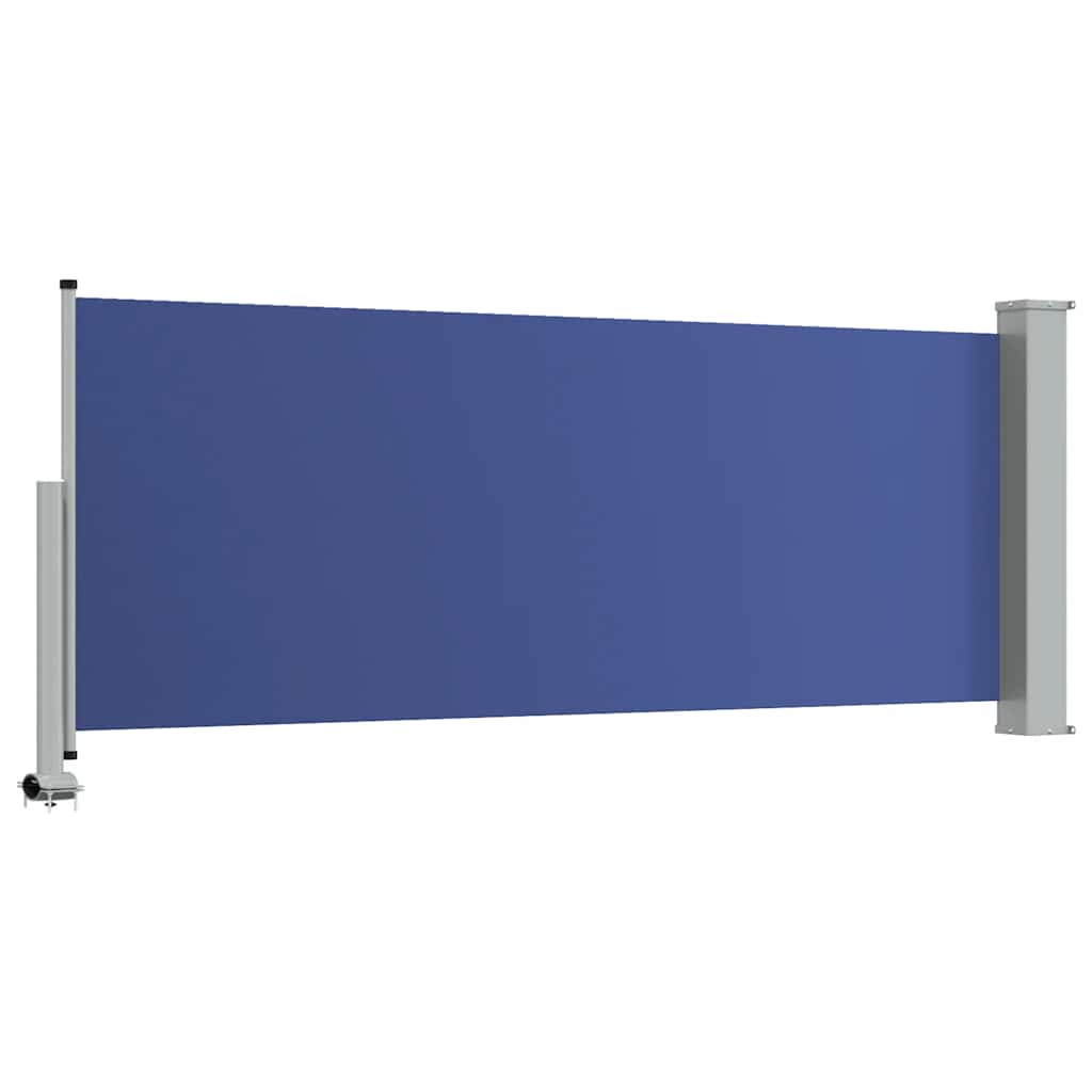 Ausziehbare Seitenmarkise 100x300 cm Blau