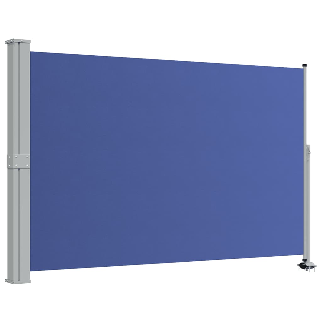 Ausziehbare Seitenmarkise 160x300 cm Blau