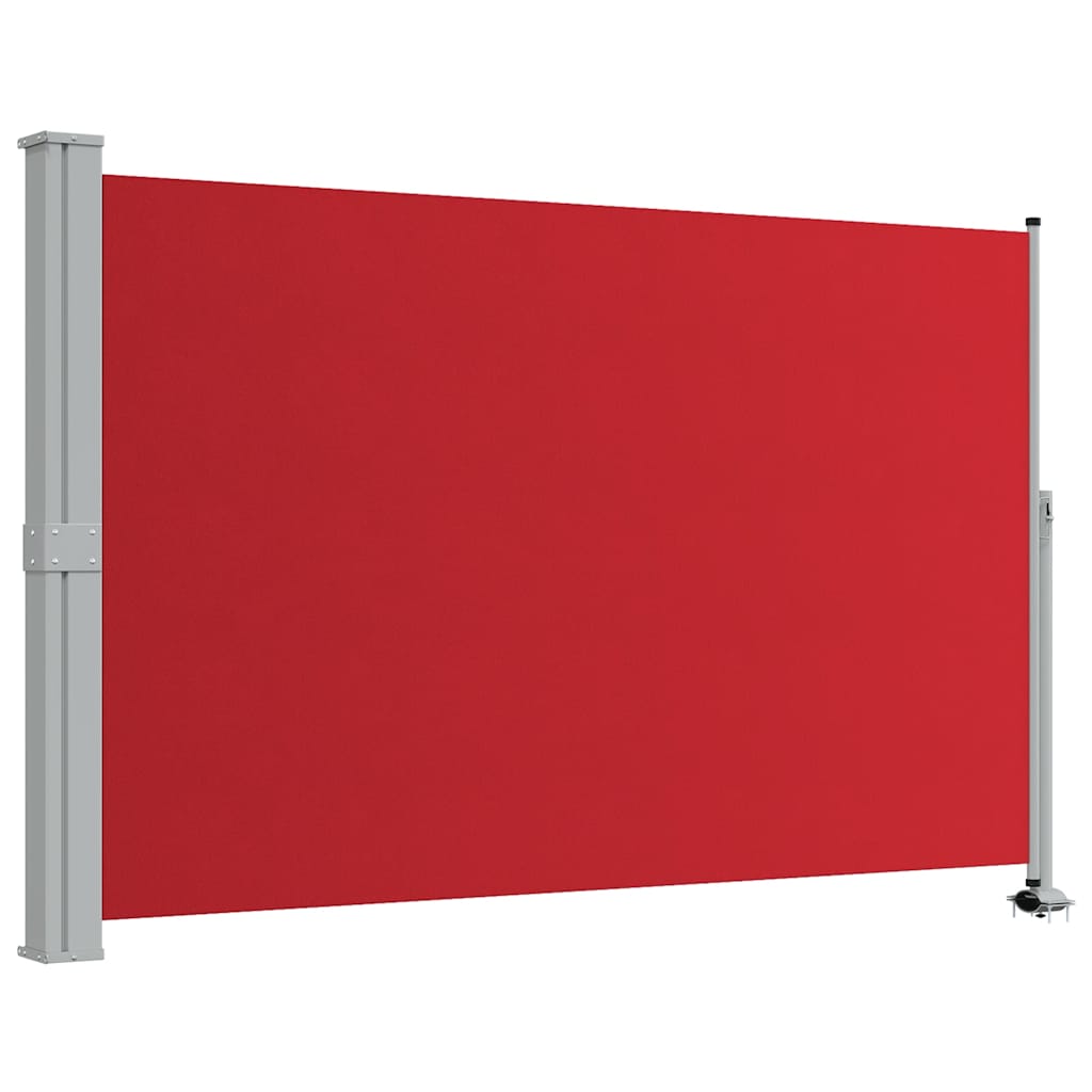 Ausziehbare Seitenmarkise 160x300 cm Rot
