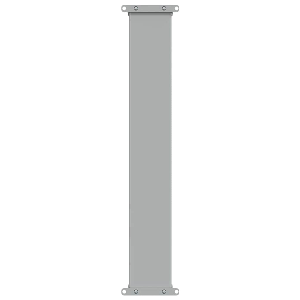 Ausziehbare Seitenmarkise 80×300 cm Grau