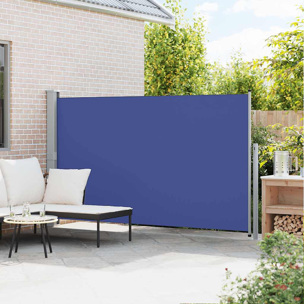 Ausziehbare Seitenmarkise 170×300 cm Blau