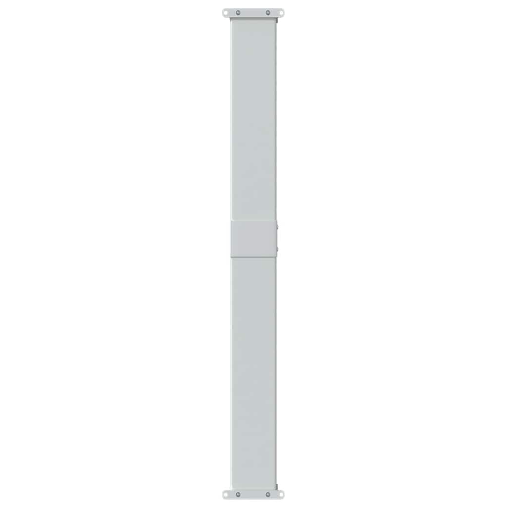 Ausziehbare Seitenmarkise 140×500 cm Grau