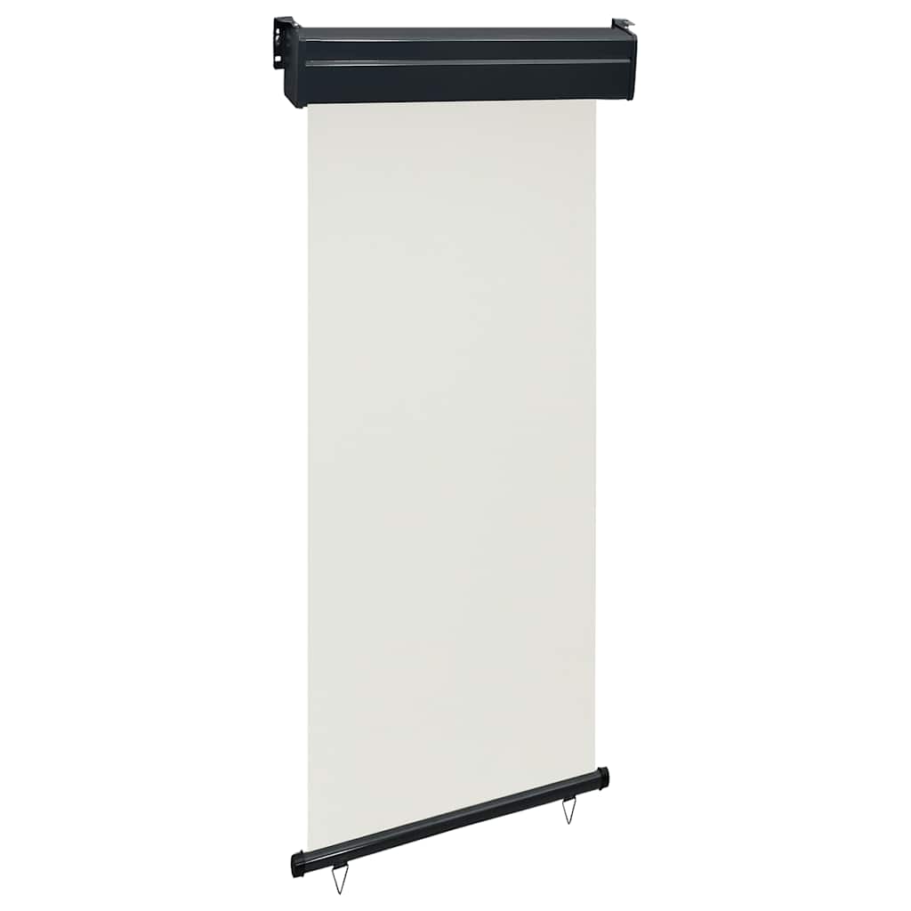 Balkon-Seitenmarkise 85x250 cm Creme