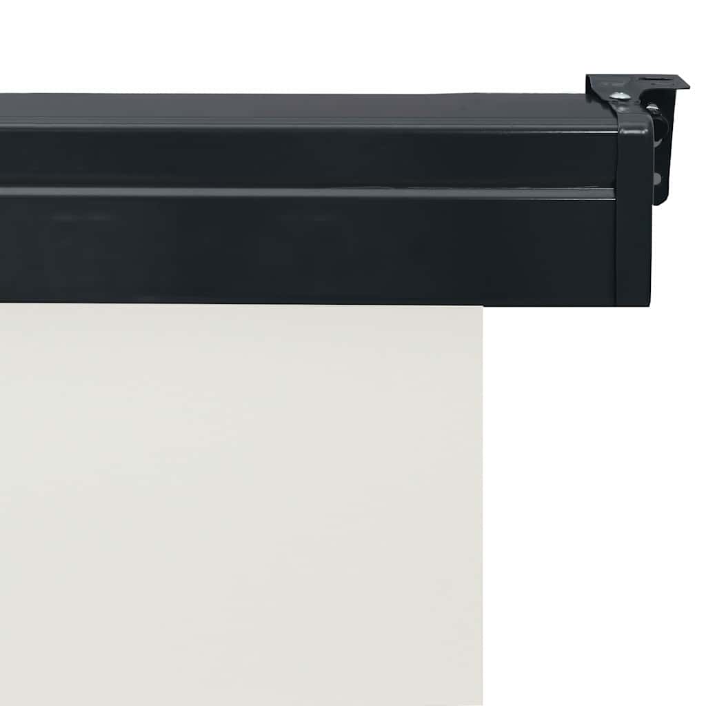 Balkon-Seitenmarkise 85x250 cm Creme