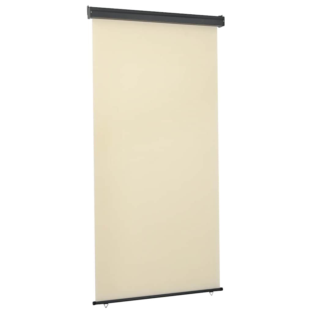 Balkon-Seitenmarkise 125x250 cm Creme
