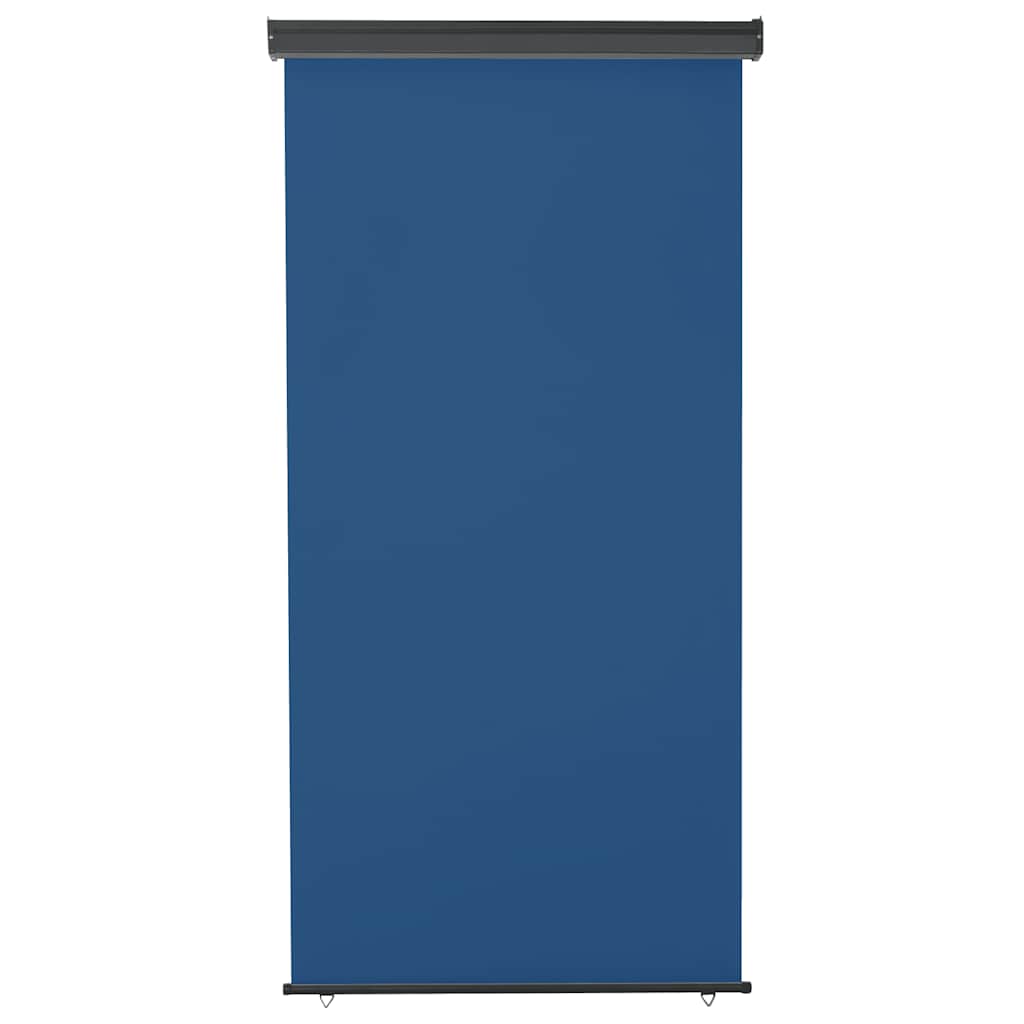 Balkon-Seitenmarkise 125x250 cm Blau