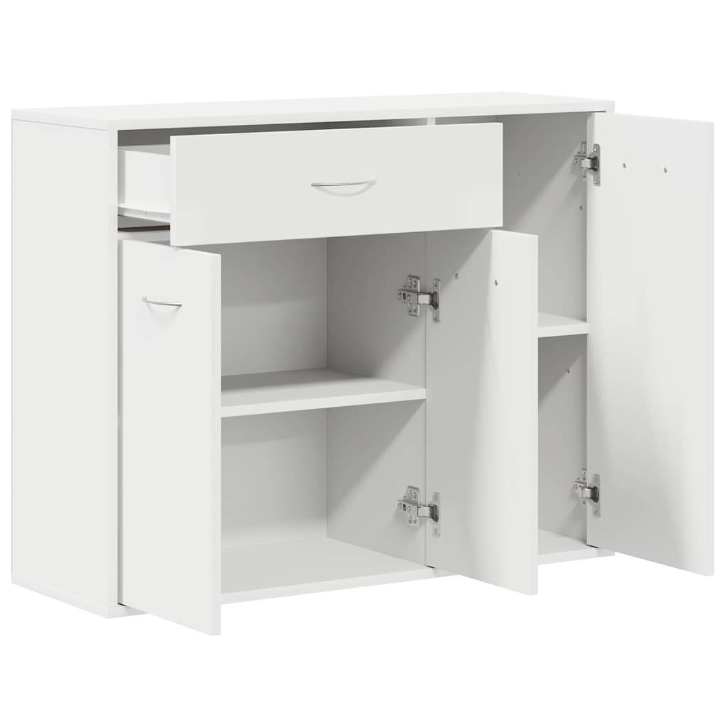 Sideboard Weiß 88x30x70 cm Holzwerkstoff