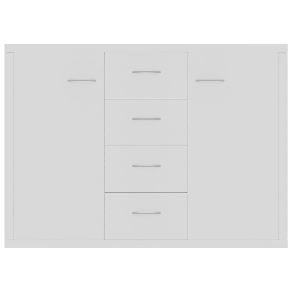 Sideboard Weiß 88x30x65 cm Holzwerkstoff