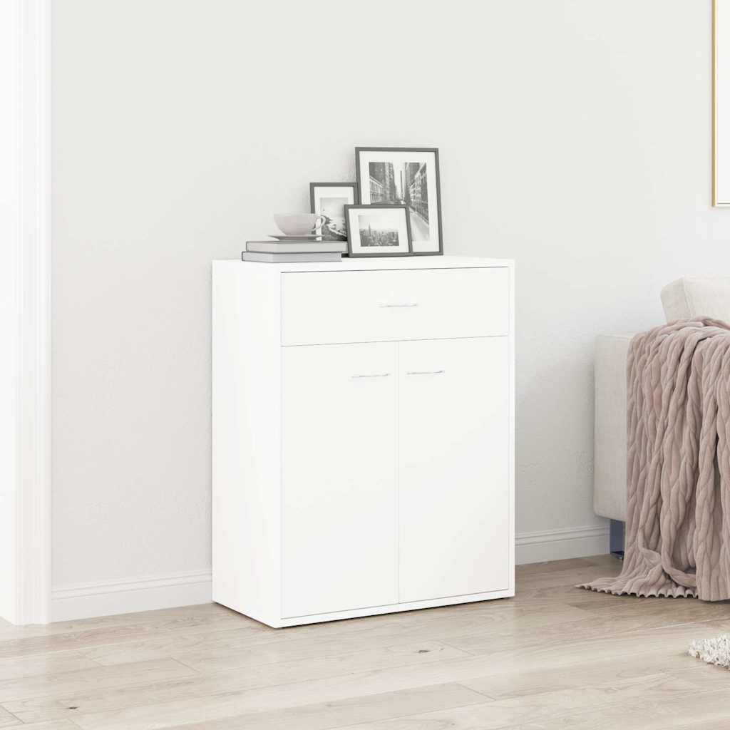Sideboard Weiß 60x30x75 cm Holzwerkstoff