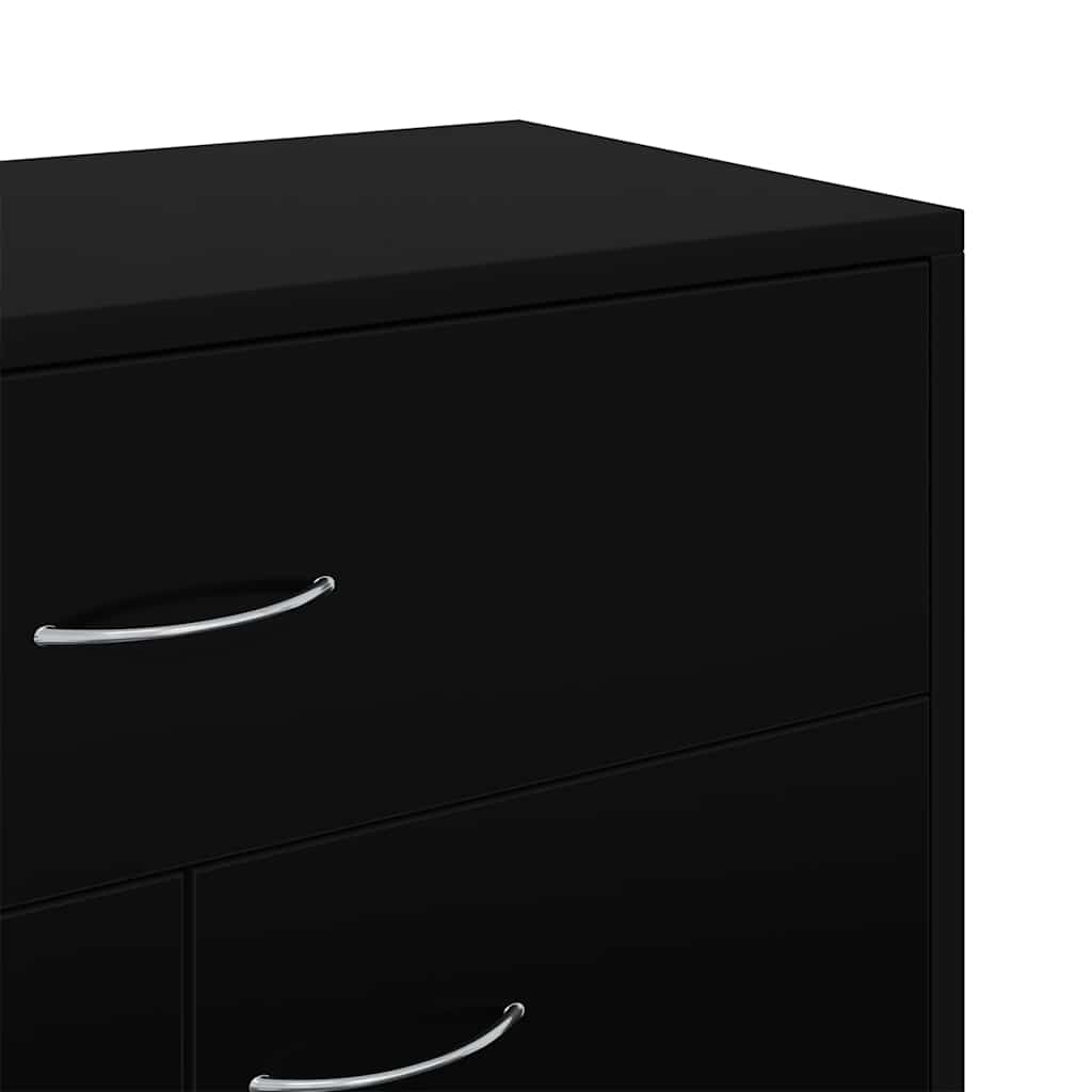 Sideboard Schwarz 60x30x75 cm Holzwerkstoff