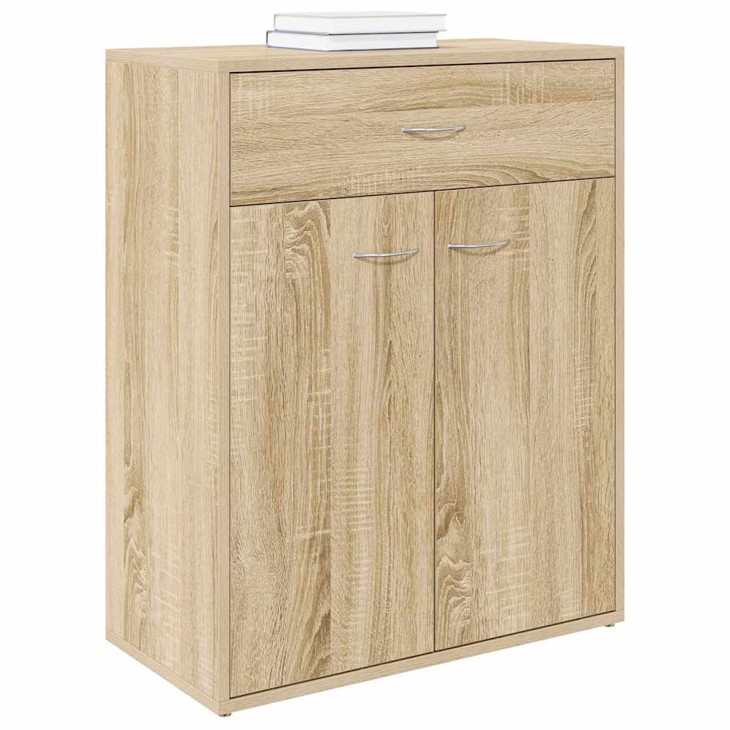 Sideboard Sonoma-Eiche 60x30x75 cm Holzwerkstoff