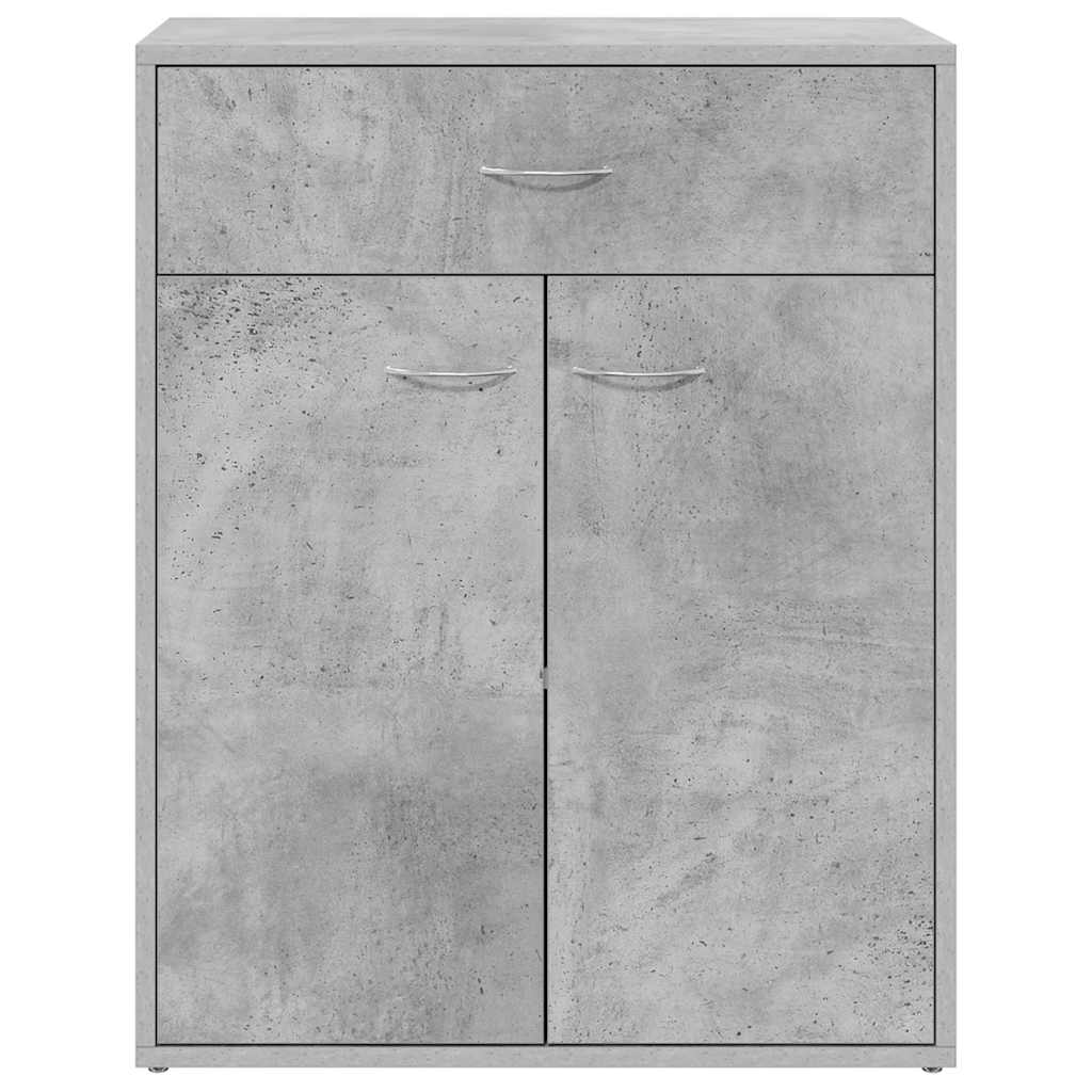 Sideboard Betongrau 60x30x75 cm Holzwerkstoff