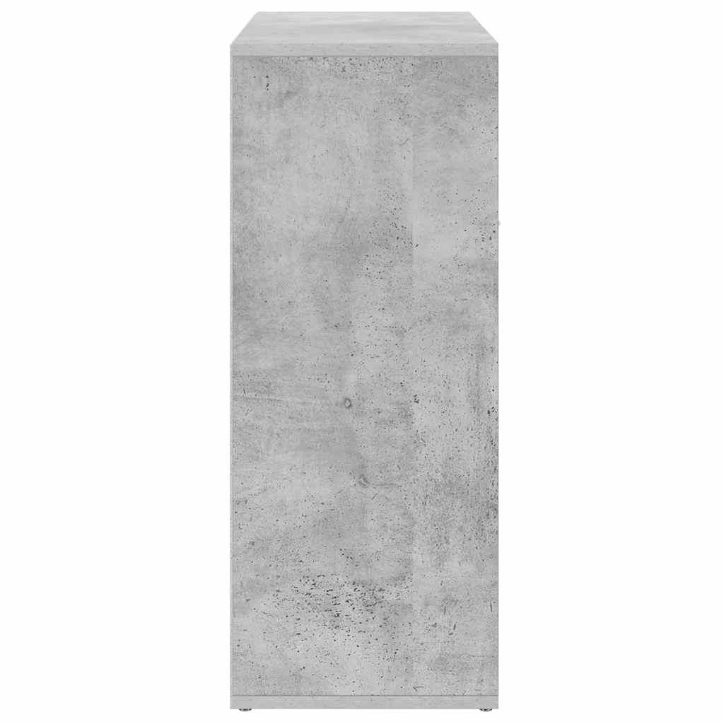 Sideboard Betongrau 60x30x75 cm Holzwerkstoff
