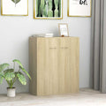 Sideboard Sonoma-Eiche 60x30x75 cm Holzwerkstoff