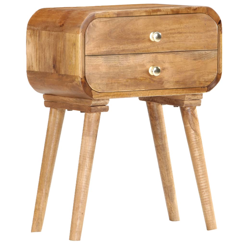 Nachttisch 43×30×58 cm Massivholz Mango