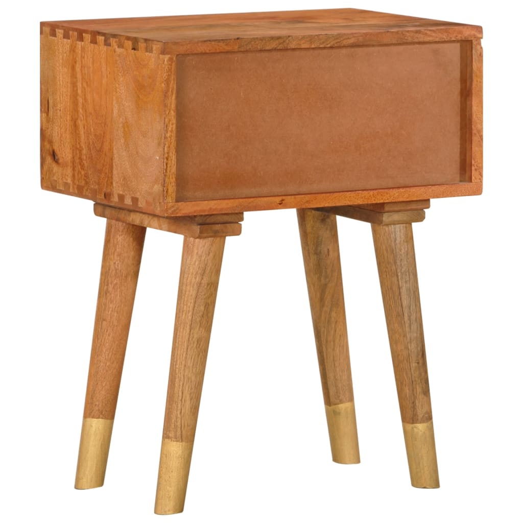 Nachttisch 43×30×58 cm Massivholz Mango