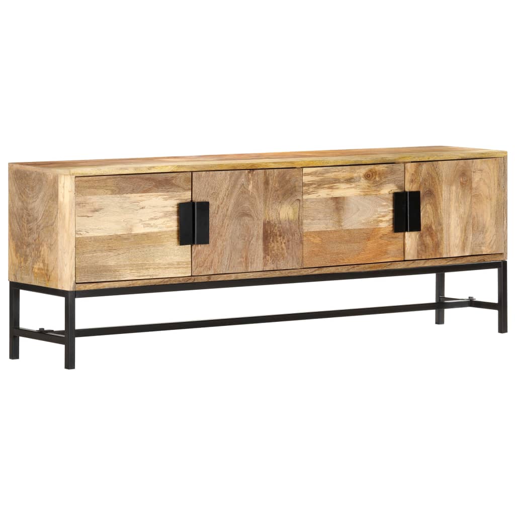 TV-Schrank 140x30x50 cm Massivholz Mango