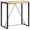 Bartisch 110 x 60 x 110 cm Massivholz Mango