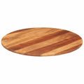 Tischplatte Massivholz Akazie Rund 15-16 mm 70 cm