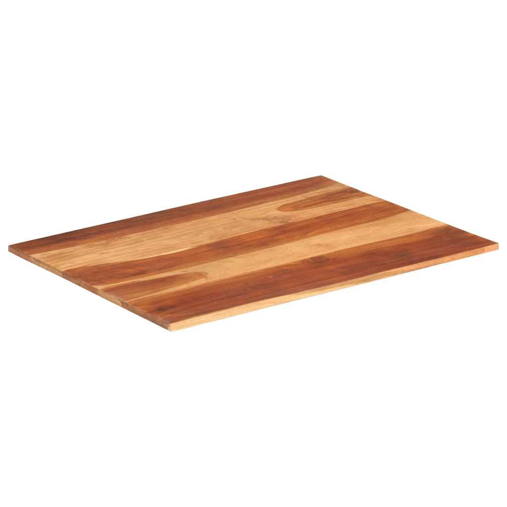 Tischplatte Massivholz Akazie 15-16 mm 60x80 cm